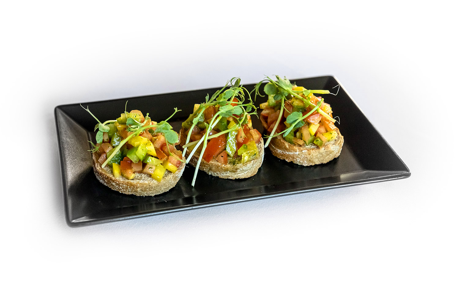 Bruschetta so zeleninou